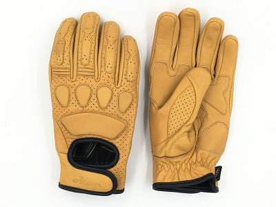Yellow Cafe Racer gloves